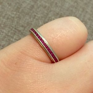 10K Gold and ruby ring